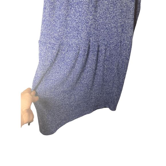 Ryn Large Women's Purple and Blue Lagenlook Comfy Cozy Wide Leg Casual Pants - Picture 2 of 7